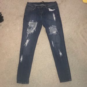 Distressed Jeans